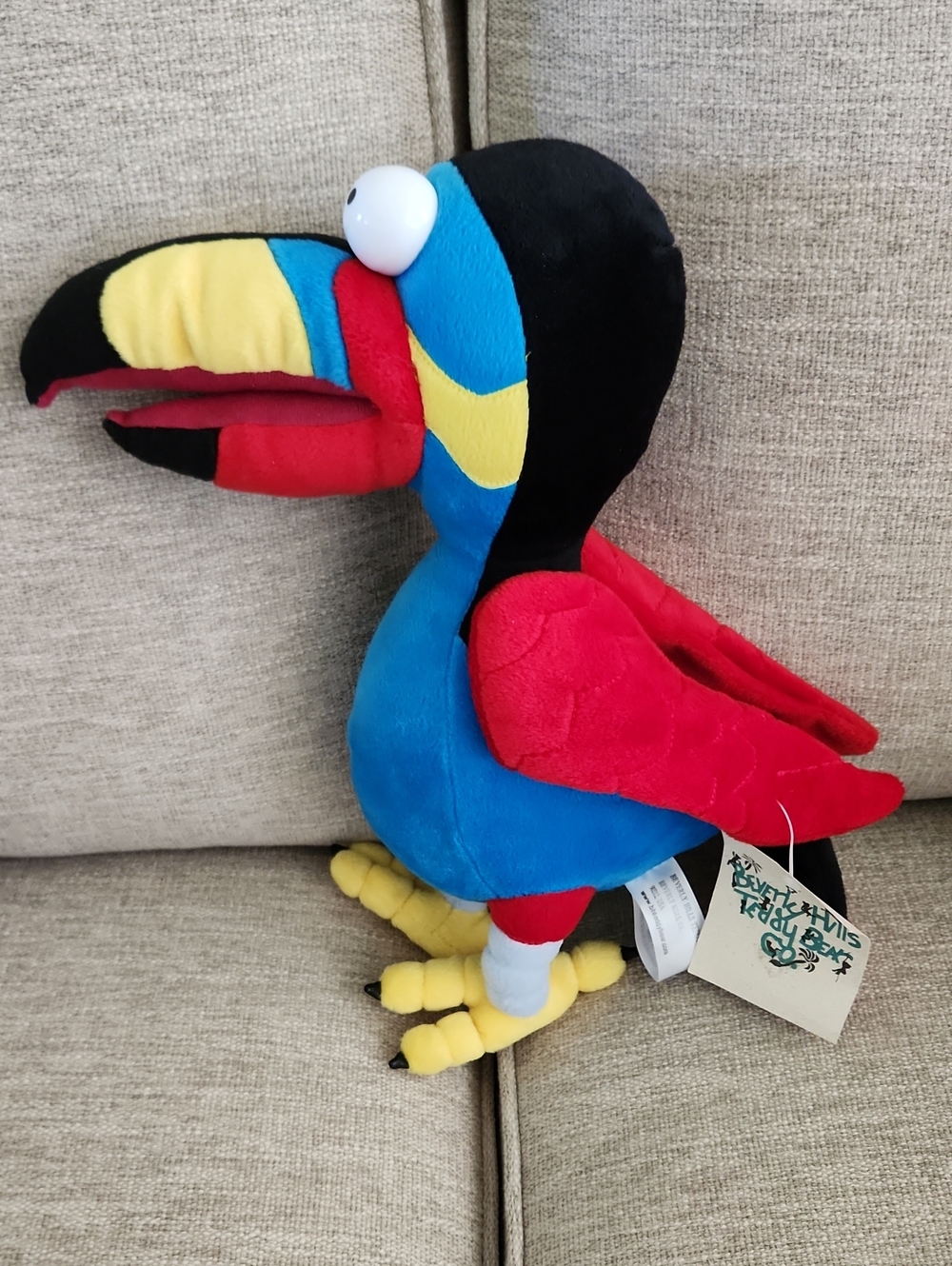 NWT Beverly Hills Teddy Bear Co. Toucan Plush